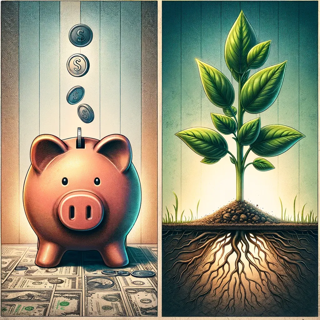 Diferencia entre ahorro e inversión